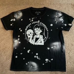 MTV Daria splatter shirt.